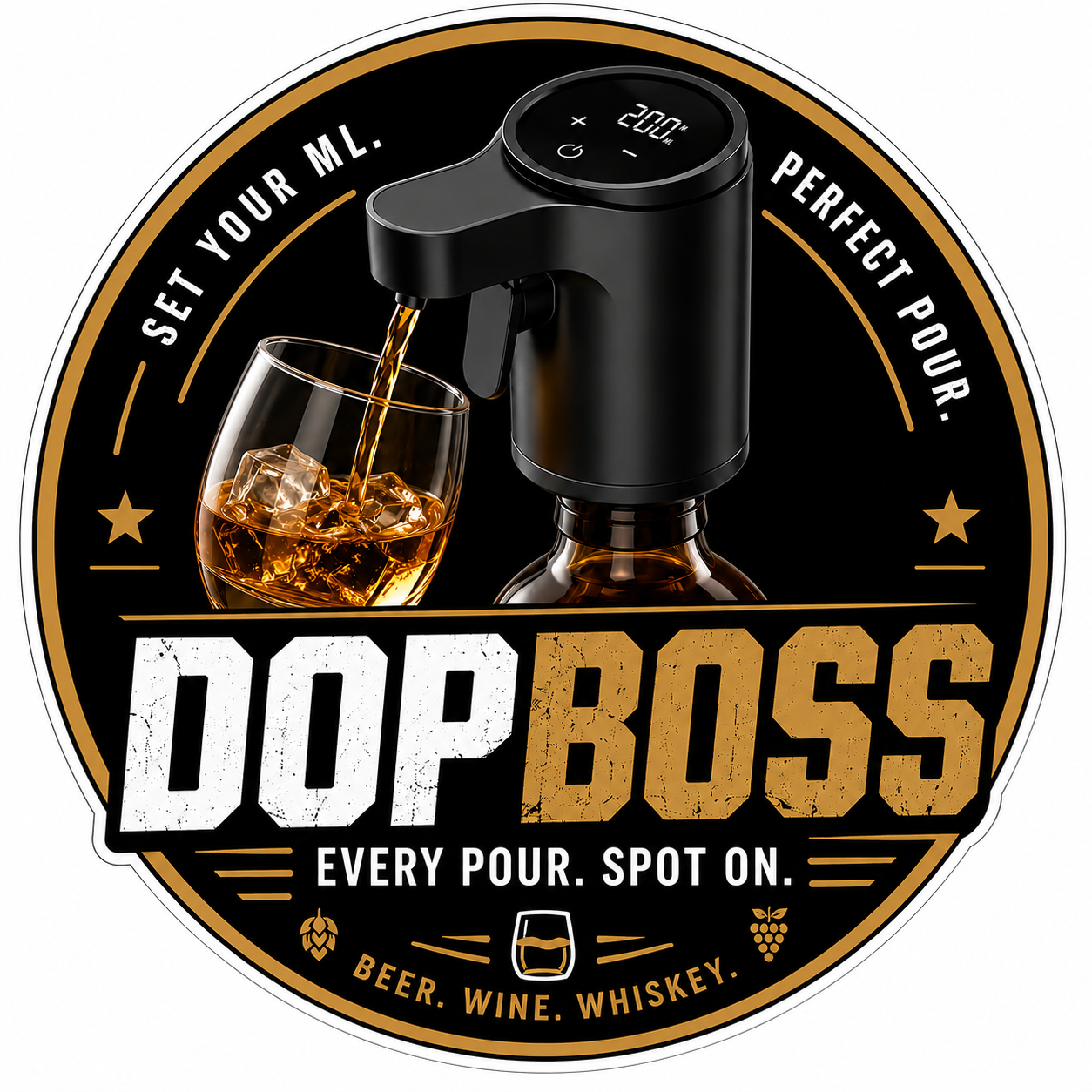 DOPBOSS - Every Pour. Spot On